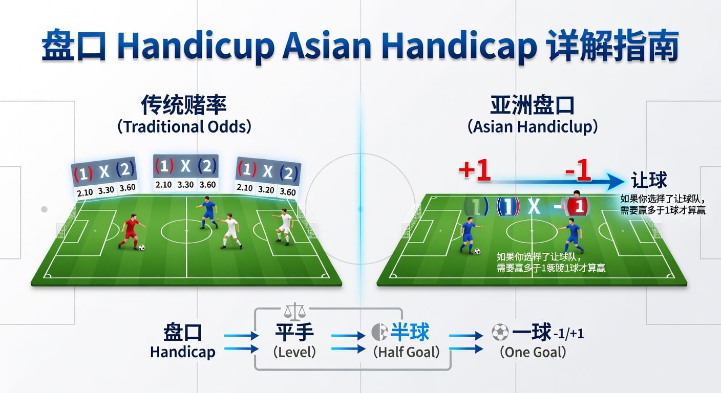 亚洲盘 asian handicap 规则与实战解析