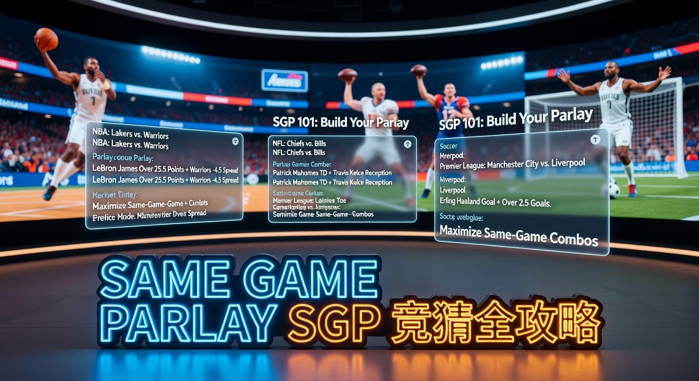 Same Game Parlay SGP 玩法解析与组合策略｜皇冠体育