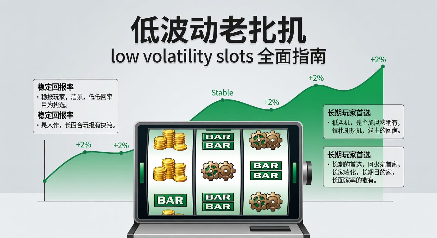 低波动老虎机 low volatility slots：稳健玩家筛选指南