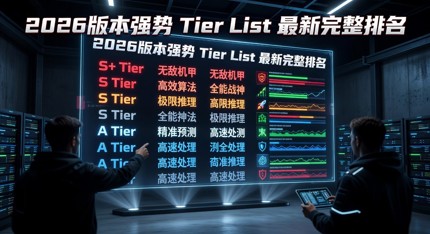 版本强势 Tier List 最新体育赛前强度排序
