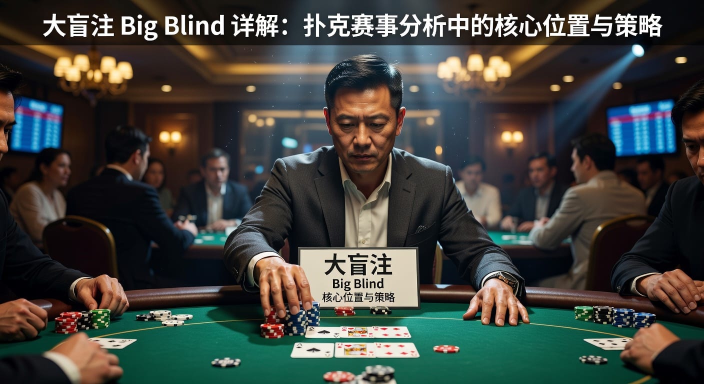大盲注 big blind 实战解读｜投注技巧与桌位价值