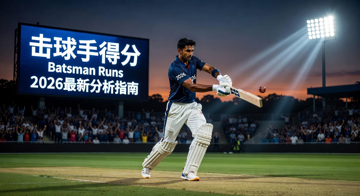 击球手得分 Batsman Runs 解读与投注技巧